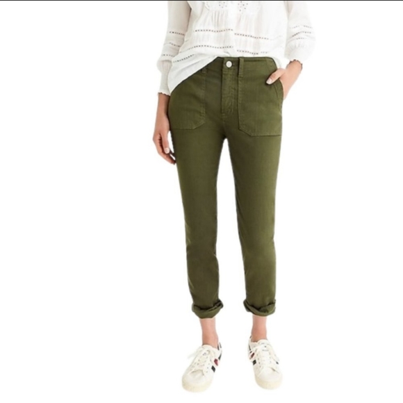 J Crew Vintage Straight Cargo Pants 